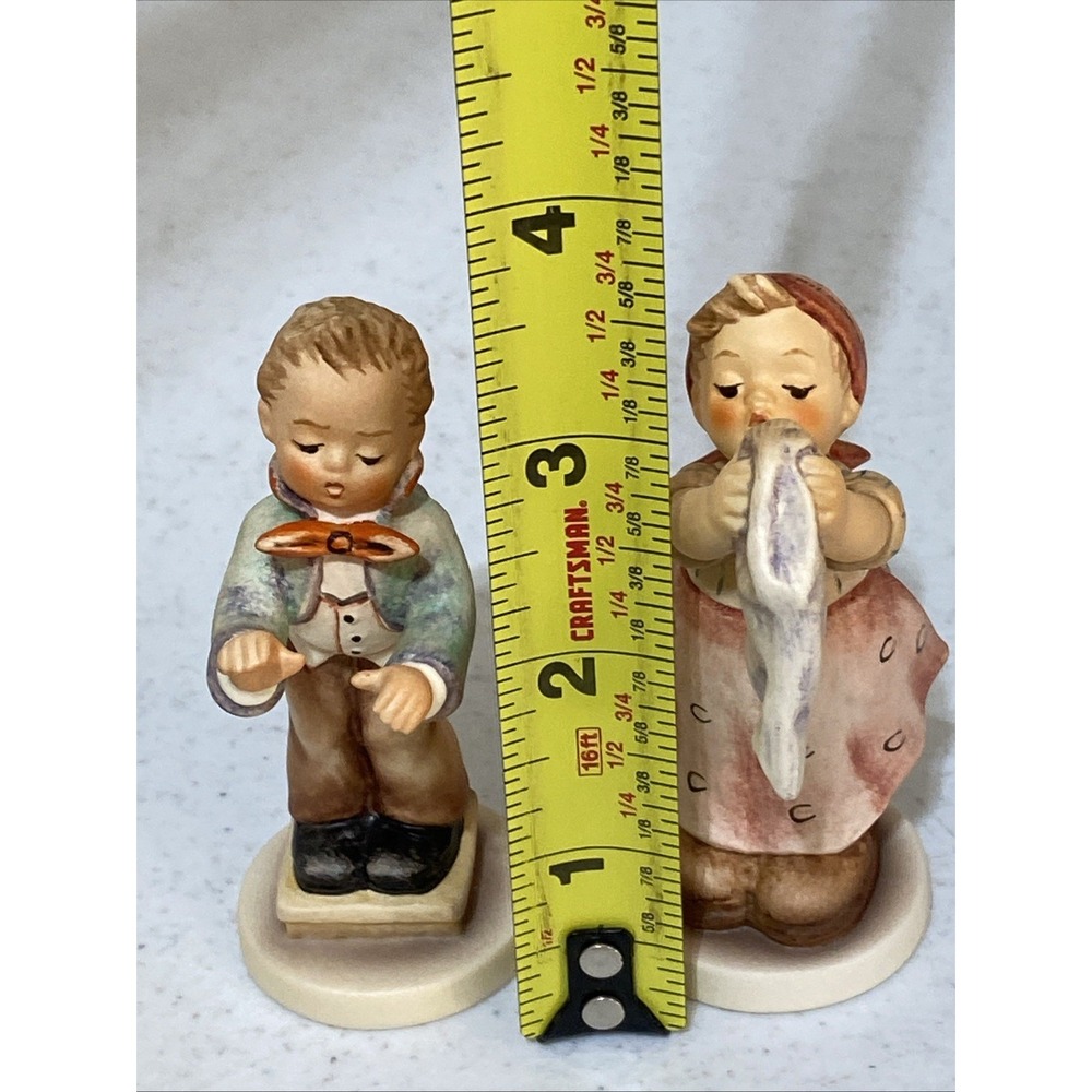 VTG 1980's Hummel Figurine Lot Of 2 Band Leader Conductor 129 Wash Day 321 4/0 - Picture 9 of 10